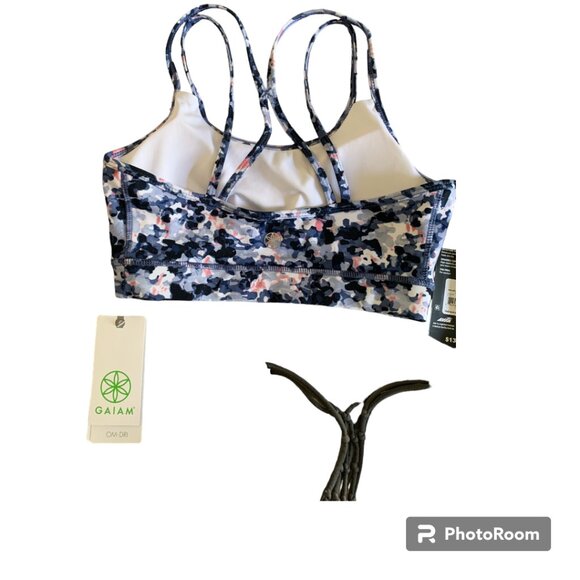 NWT Gaiam | Avia | Sports Bra Bundle (3) S/XS | black, grey, violet storm - Picture 3 of 14